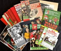 1960s Onwards Fine Rugby Miscellany (20): WRU Centenary 80-81: Gala, ‘Try’ s/b book, Dragon’s