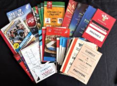 1974-2019 WRU Cup Rugby programmes (52): What a lot. Finals of 83, 92, 93, 94, 96, 2000, 2015,