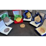 IRB World Junior Championship Medals (7): Most boxed and ribboned, official issue from the