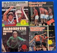 1978-1981 Manchester United Multi-Signed Official Annual features by Arthur Albiston, Martin Buchan,