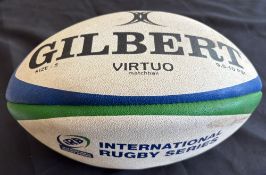 IRB Full Size Official Gilbert Rugby Ball, International Rugby 7s Series: Virtually new ball used in