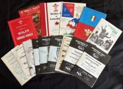1964-2002 Wales ‘A’, ‘B’ and Age Group etc Rugby Programmes (17): ‘B’ v Italy ‘B’ May 86 and