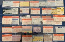 TICKETS: 1991/92 Manchester United complete league season homes including Notts. County, Leeds