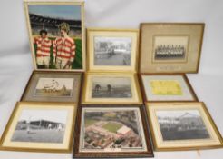 Wigan RLFC oil painting, photographs and prints including photo of Wigan Rugby Football Club squad
