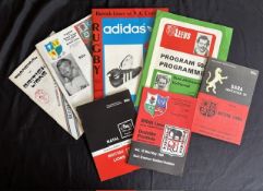 1980 British and I Lions in SA Signed Rugby Programmes (7): v SARA, E Province, Natal, Orange Free