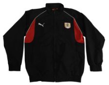Bristol City FC Jacket Size Small Puma Black VGC