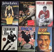 1970s Onwards, World Rugby Stars’ Signed Autobiographies (6): From John Eales, Andy Haden, Willie-