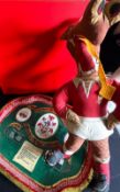 1980 WRU Centenary Commemorative Duo (2): Now over 45 years back, this tray and dragon pair are