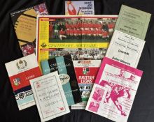 1938 Onwards British and I Lions Rugby Miscellany (12): Good p/copy of W Transvaal v Lions 1938; ‘