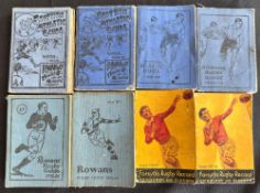 1909-1960 Forsyth’s and Rowan’s Rugby Record and Guide Selection (8): The tiny and fascinating