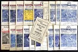 1938-1981 English Rugby Trials Programmes etc (22): A wrinkled and creased but ‘never-seen’ pirate