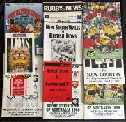 1989 British and I Lions in Australia Rugby Programmes (11): Only the clash with NSW ‘B’ is