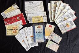 1977 and 2005 On, British and I Lions Rugby Tickets (c.60): To include the odd ‘home’ Lions’