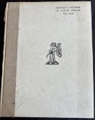 Rare Football Record of Rugby School 1823-1929: Lovingly preserved lists of the XXs and XVs of the