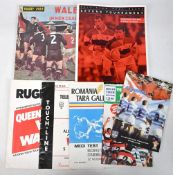 1969-1997 Wales Overseas Rugby Programmes (7): 69 v NZ, Tour Pictorial Review; 78 at Queensland;