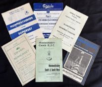 1947-1991 English and Welsh County Rugby Matches (6): Devon v Somerset 1947, Mon v Glam 1972, v S/