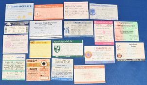TICKETS: 1990/91 Manchester United almost complete league away tickets (less Wimbledon) (18