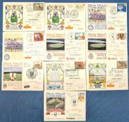 10x Signed Assorted Football First Day Covers featuring Oldham Athletic - Andy Ritchie, Oldham