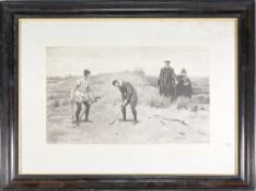 Dollman John Charles (1851-1934) “The Sabbath Breakers” c1896 publ’d London & New York – original