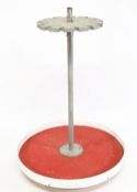 Vintage Dunlop Golf Club Shop Display, a round display metal, wood with Dunlop painted logo, red
