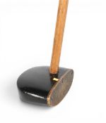 Scarce Kempshall Manufacturing Co Ltd Arlington New Jersey pyraline centre shafted ‘D’ shaped mallet