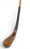 Scarce Hugh Philp of St Andrews c1830 long nose spoon in light stained fruitwood with very hooked