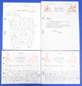 Golf Professional Letterhead correspondence to Golf Club maker John R Carstairs (4) – features