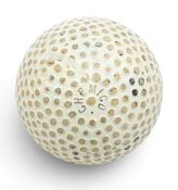 Chemico Triumph bramble pattern rubber core Golf Ball c1914 showing one cut mark to the cover but in