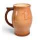 Royal Doulton Queensware series Jug c1930s – light brown finish with Crombie style golfers in - Image 2 of 2