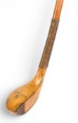 Rare HJ Gray & Sons early scare head bulger driver c1890 – showing the Prince of Wales feathers to