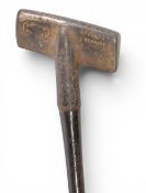 Rare J Gouick of Dundee centre shafted ‘Perfect’ Patent putter c1904 – with very few known examples,