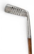 Jack White by Gibson of Kinghorn Patent Putting cleek – with multi drilled holes to the face,