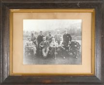 1890 Royal Lytham & St Annes Professional Golfers Photograph: a group photograph taken 8th