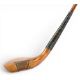 Jack Morris golden beechwood long nose driver c1885 fitted with central leather face insert and - Image 2 of 4