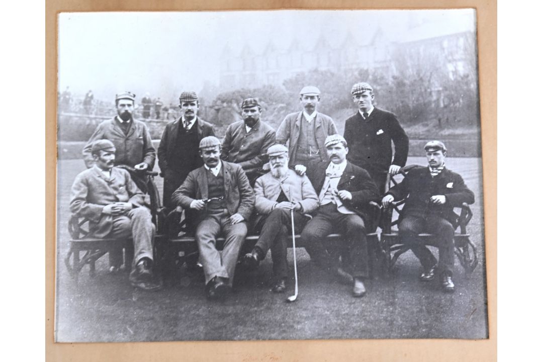 1890 Royal Lytham & St Annes Professional Golfers Photograph: a group photograph taken 8th - Image 2 of 2