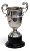 1935 Silver hallmarked Dunnerholme Golf Club Armer Cup Golf Trophy M Longstaffe, Birmingham 1934,