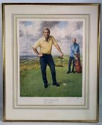 Arnold Palmer signed limited edition print - Troon No.3/750, framed and mounted size - 68cm x 84cm
