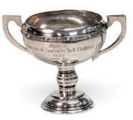 Irish Silver 1939 Silver Golf Trophy The Countess of Stanards Golf Challenge Cup, Dublin