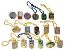 1986-2009 PGA European Tour Enamel Fobs, Passes, Badges, Money Clips: a good collection to include