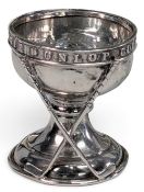 1930 Silver Dunlop Hole in One Trophy, Birmingham 1930 (has a few dings - no stand) #22g