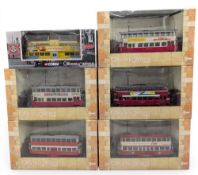 Collection of Corgi Diecast ‘The Original Omnibus Company’ Model Trolley Buses in Presentation Cases