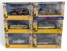 Collection of boxed Diecast Corgi ‘The Original Omnibus Company’ Model Trams, 1/76 Scale (x6,). To