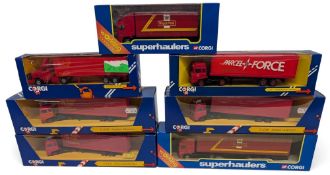 Collection of Corgi Royal Mail Themed Articulated Lorries Vehicles boxed: C1231 Volvo