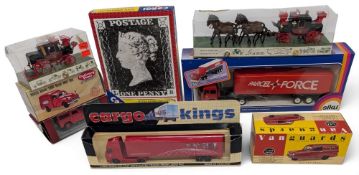 Collection of Royal Mail Transport Themed Diecast Models, to include, Cargo Kings Lledo