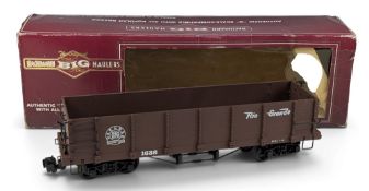 Bachmann Big Haulers G Gauge Rolling Stock Rio Grande Gondola, boxed in good used condition