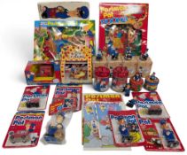 Vintage Postman Pat Collectables Toys, target game, hoopla, Ertle figures van, diecast van,