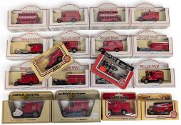 Collection of Lledo and Models of Yesteryear Royal Mail Themed Diecast Models, all looking unused