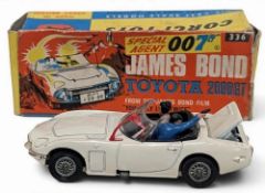 Corgi Toys - A boxed Corgi Toys #336 James Bond Toyota 2000GT. The model comes with driver figure