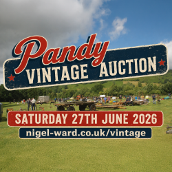 Pandy Vintage Auction 2026 - All lots to be collected on the sale day