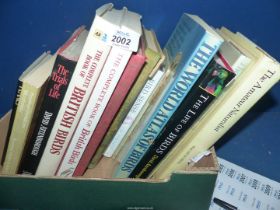 A box of naturalist and bird books to include The Amateur Naturalist Gerald Durrell,